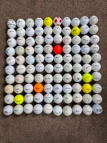 100 mixed used golf - 100,