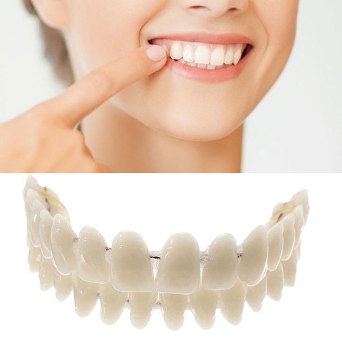 Snap false teeth - on, upper