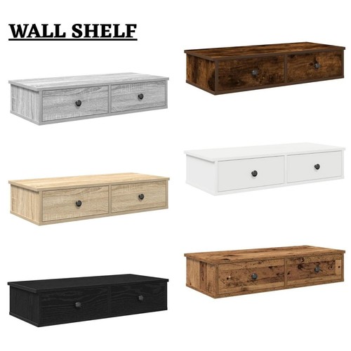 Wall shelf with drawers - wall,