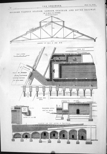 Old engineering 1874 holborn - 1874,