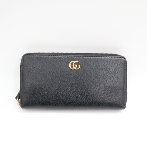 Gucci black marmont zip - gucci, gg