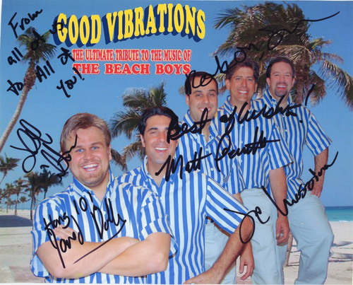 Good vibrations 5x signed - vibrations, —