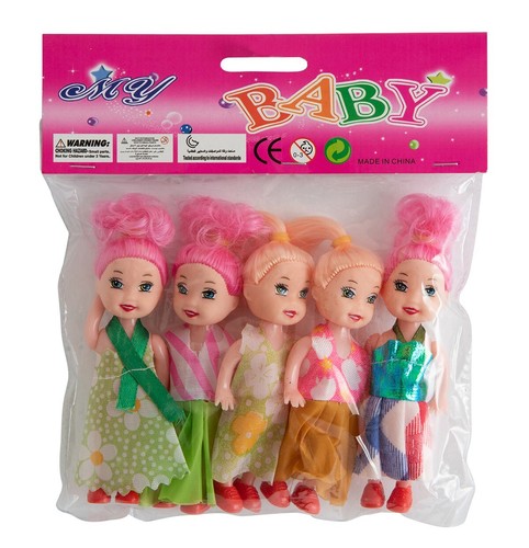 Pack dolls 11cm dollies - of,