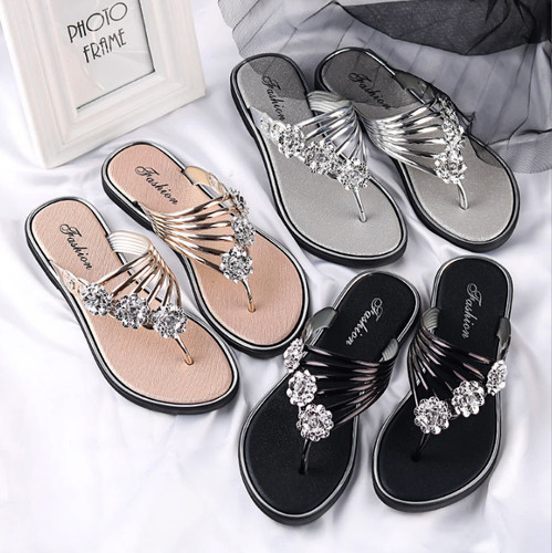 Women bling rhinestone flower - women,