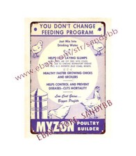 1940S MYZON POULTRY BUILDER