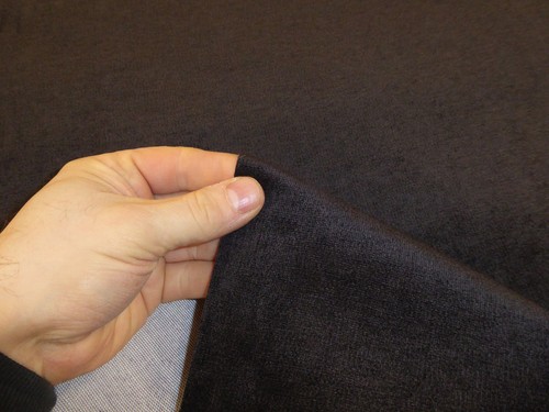 Plain velvet style fabric - style,