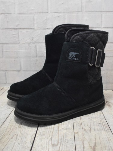 Womens sorel black suede - sorel,