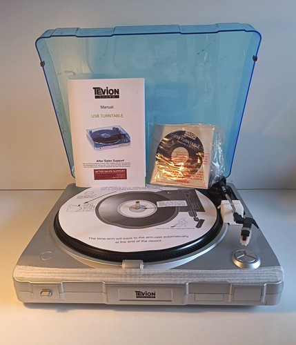 Tevion usb vinyl turntable - usb,