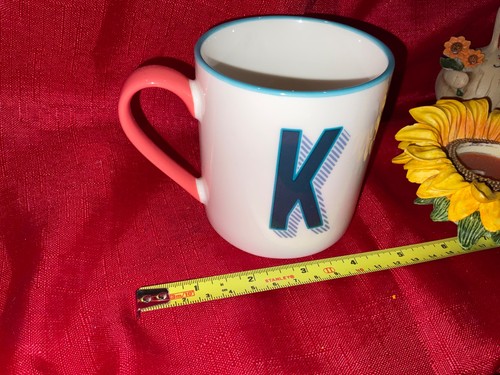 Marks and spencer letter - k, mug