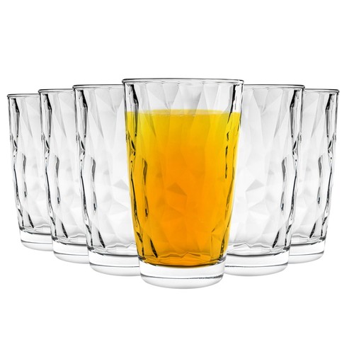Diamond highball glasses - highball,