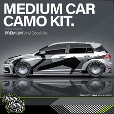 MEDIUM Car Camo Kit ~ Vinyl