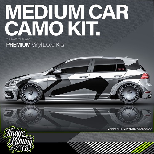 Medium car camo - car, kit