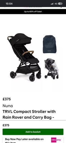 Nuna trvl compact stroller - nuna,