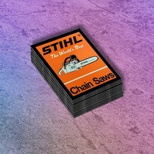 Antique Chainsaw Sticker |