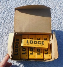 NOS LODGE CNY VINTAGE SPARK PLUGS 14mm CAR or MOTORCYCLE