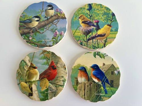 James hautman bird - bird, coasters