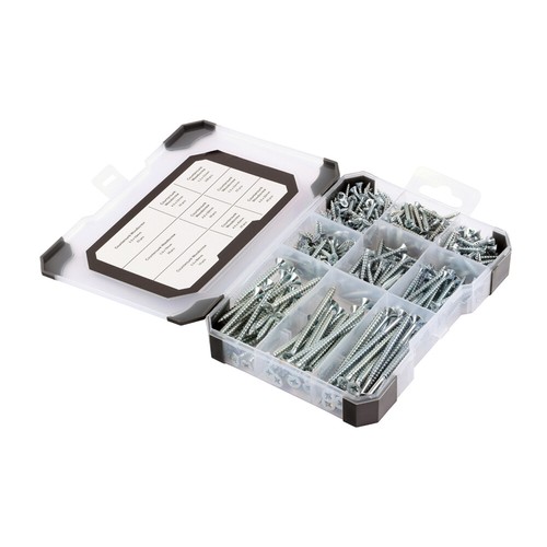 Timco mixed tray woodscrews - tray,