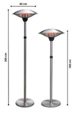 Patio Heater Verona - Height