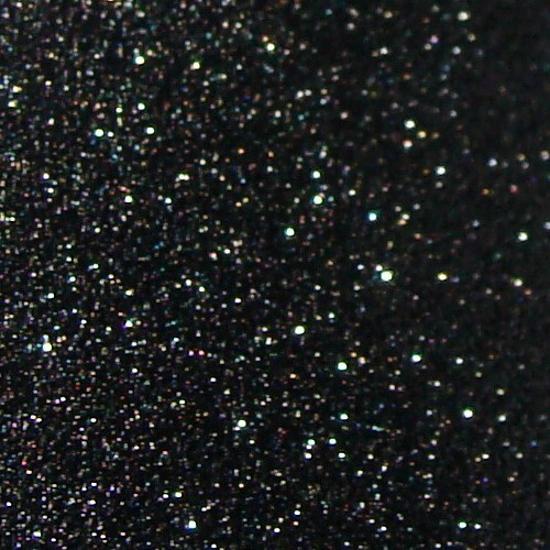 Frosted glitter black vinyl - frosted,