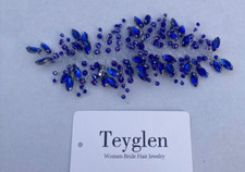 Blue Teyglen rhinestone