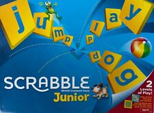 Scrabble Junior by Mattel Games 'Two Fun Word Games in One!' 2018 Edition - (6+)
