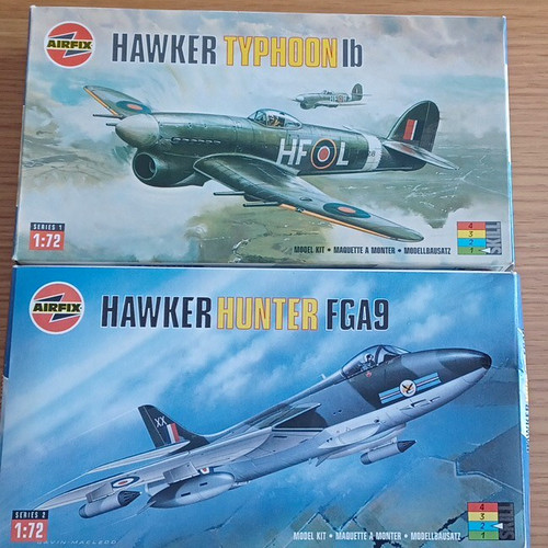 Airfix hawker hunter - airfix, 1:72