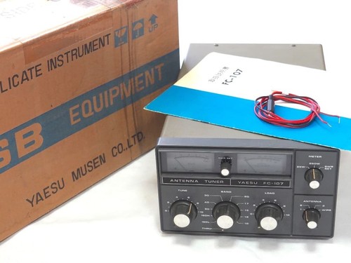 Yaesu 107 antenna tuner ham - fc-107,