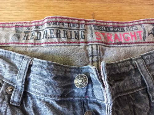 Red herring men jeans grey - men's,