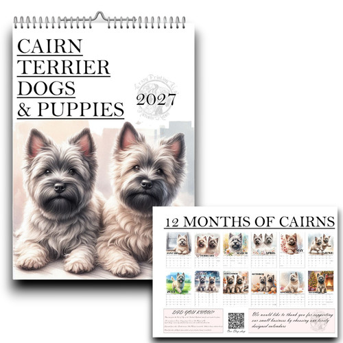 Cairn terrier calendar - cairn,