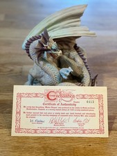 Enchantica Crawlfang Winter Dragon by Andrew Bill 1989