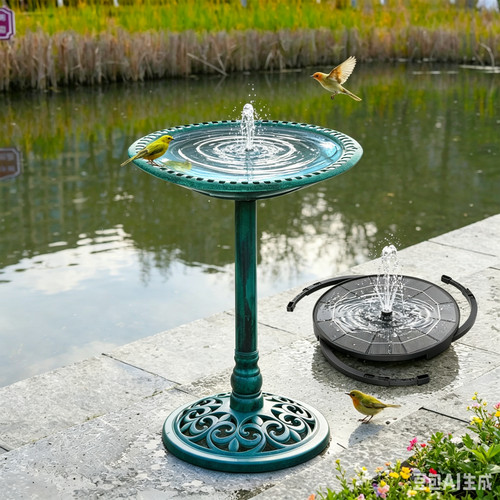 Garden outdoor bird bath - outdoor,