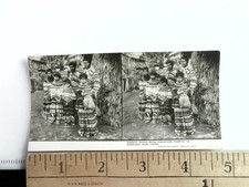 Seminole Indians Stereoview