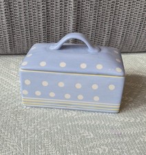 Pretty Ceramic Lidded Butter &
