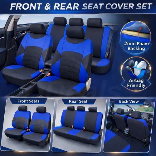 Car seat covers - car, black
