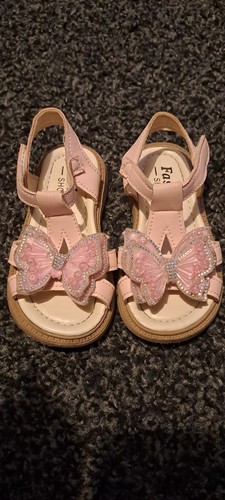 Girls butterfly sandals size - girls,