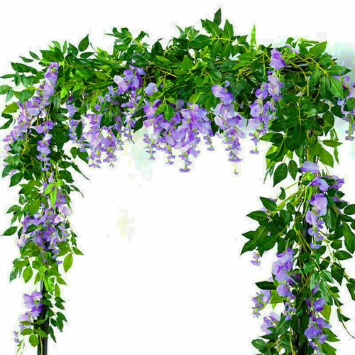 2pcs artificial wisteria vine - artificial,