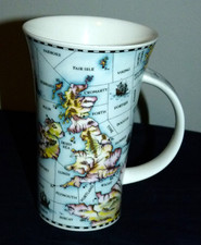 Dunoon Mug Shipping Forecast British Isles Stoneware Jane Goodwin Design