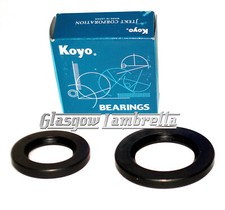 Lambretta s2 Li KOYO HIGH LOAD MAG HOUSE / FLYWHEEL SIDE BEARING nu205e + SEALS