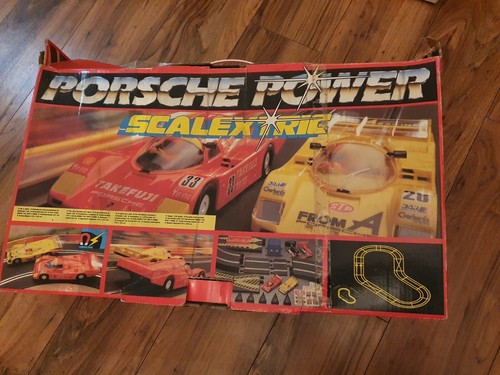 Scalextric porsche power set - scalextric,