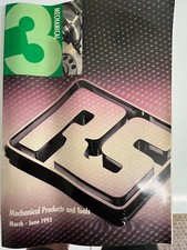 RADIO SPARES MECHANICAL CATALOGUE MARCH-JUNE 1993 EDITION VINTAGE