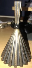 Vintage Walter Bosse 1950's Brass Bell - Lovley Fan Design - Nice Condition