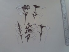 PACK OF 30 SIZZIX WILD FLOWER