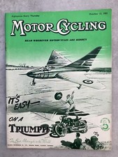 Motorcycling Magazine - 13 October 1955 - BSA Programme, New NSUs, Itom 50cc