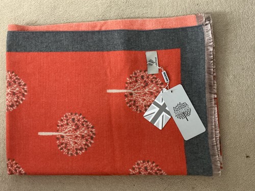 Pashmina orange mulberry - pashmina,