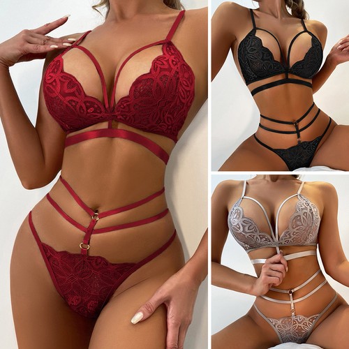 Sexy women lace - up, bra
