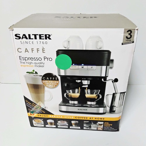 Salter espresso coffee machine - salter,