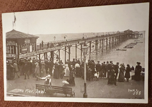Antique postcard deal kent - postcard,