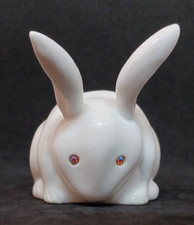 Grafton Crested China Comical Model Of Rabbit With Glass Eyes - WATFORD