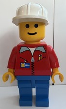 Lego RARE Display Figure CONSTRUCTION WORKER 19 Inch Shop Giant Jumbo VERY RARE!