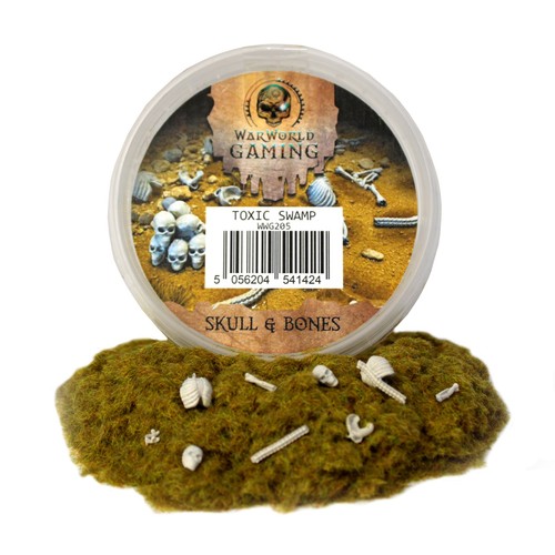 Toxic swamp skull bone - swamp,